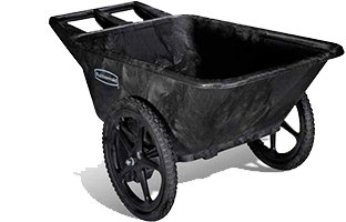 Carros y carros de jardín, carrito utilitario resistente con lados  extraíbles para patio, césped, capacidad de carga de 560 libras, neumáticos  de 10